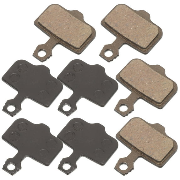 CIMAXIC 1Set High Performance Bike Brake Pads Semimetal Resin Material Cycling Disc Brake Replacement