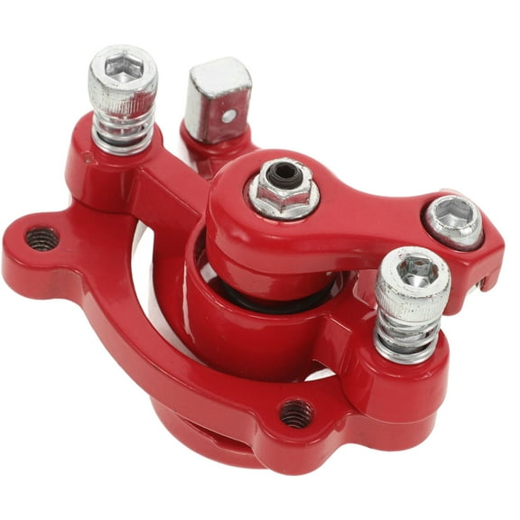 CIMAXIC Mini Bike Front Caliper Metal Compact Brake Caliper Red 1Pack