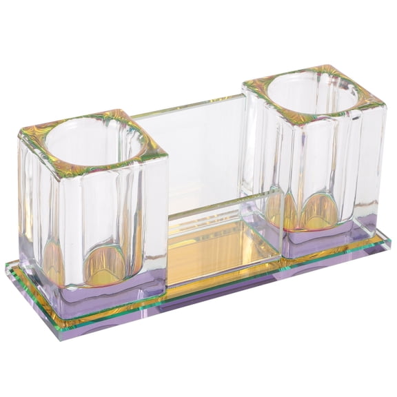 CIMAXIC 1Set Stable Condenser Mic Holder Stand Rectangular Base KTV Karaoke Home Use 7.6x3.5in