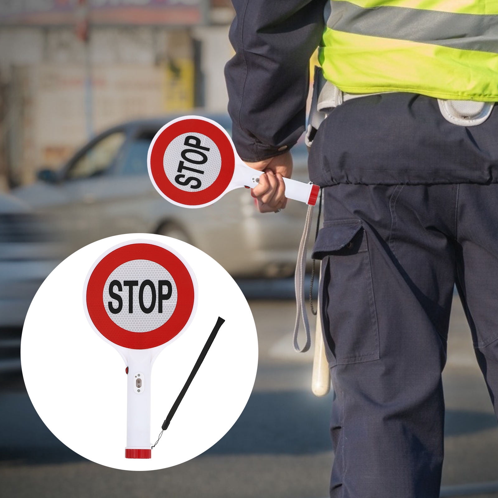 CIMAXIC 1Set Stop Sign with Stand Rectangular for Teaching - Walmart.com