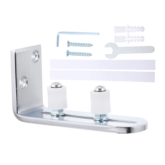 CIMAXIC Heavy Duty Adjustable Stay Roller 1pc Bottom Floor Guide for Smooth Sliding Doors