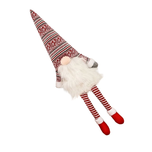 CIMAXIC Red Christmas Tree Hat with Santa Design, Festive Holiday Decor, Quality Craftsmanship for Seasonal Celebration