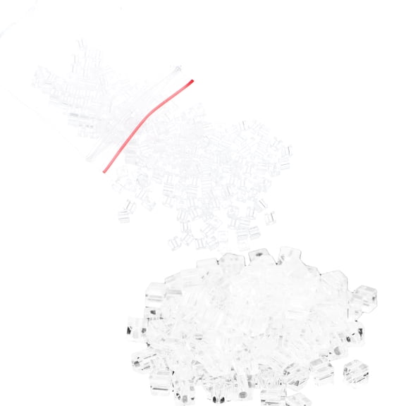 CIMAXIC 2 Bags of Miniature Home Accessories Realistic Design Miniature Scene Accessories Transparent Resin