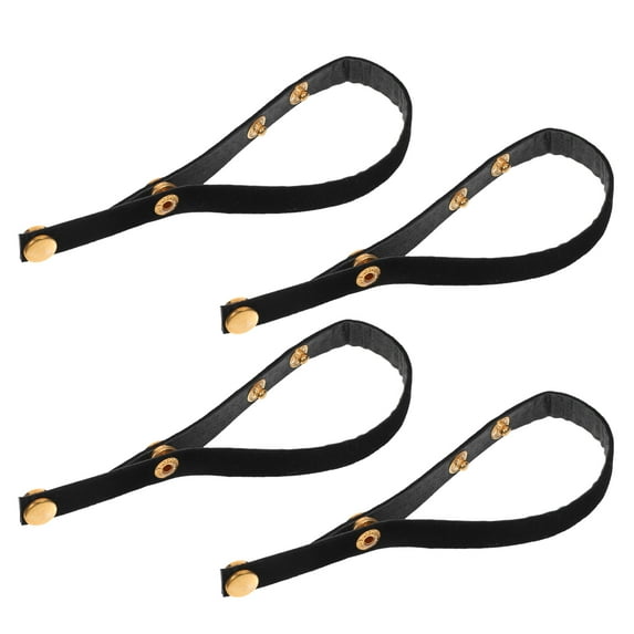 CIMAXIC 2 Pairs Adjustable Detachable Shoe Straps with Snap Buttons - Heel Belts and Straps for Sandals & High Heels