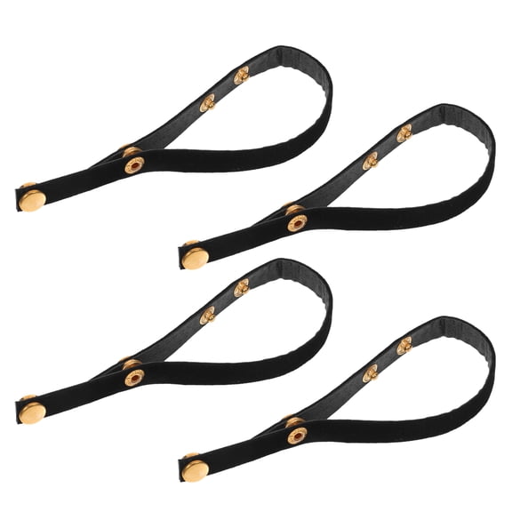 CIMAXIC 2 Pairs Adjustable Detachable Shoe Straps with Snap Buttons - Heel Belts and Straps for Sandals & High Heels