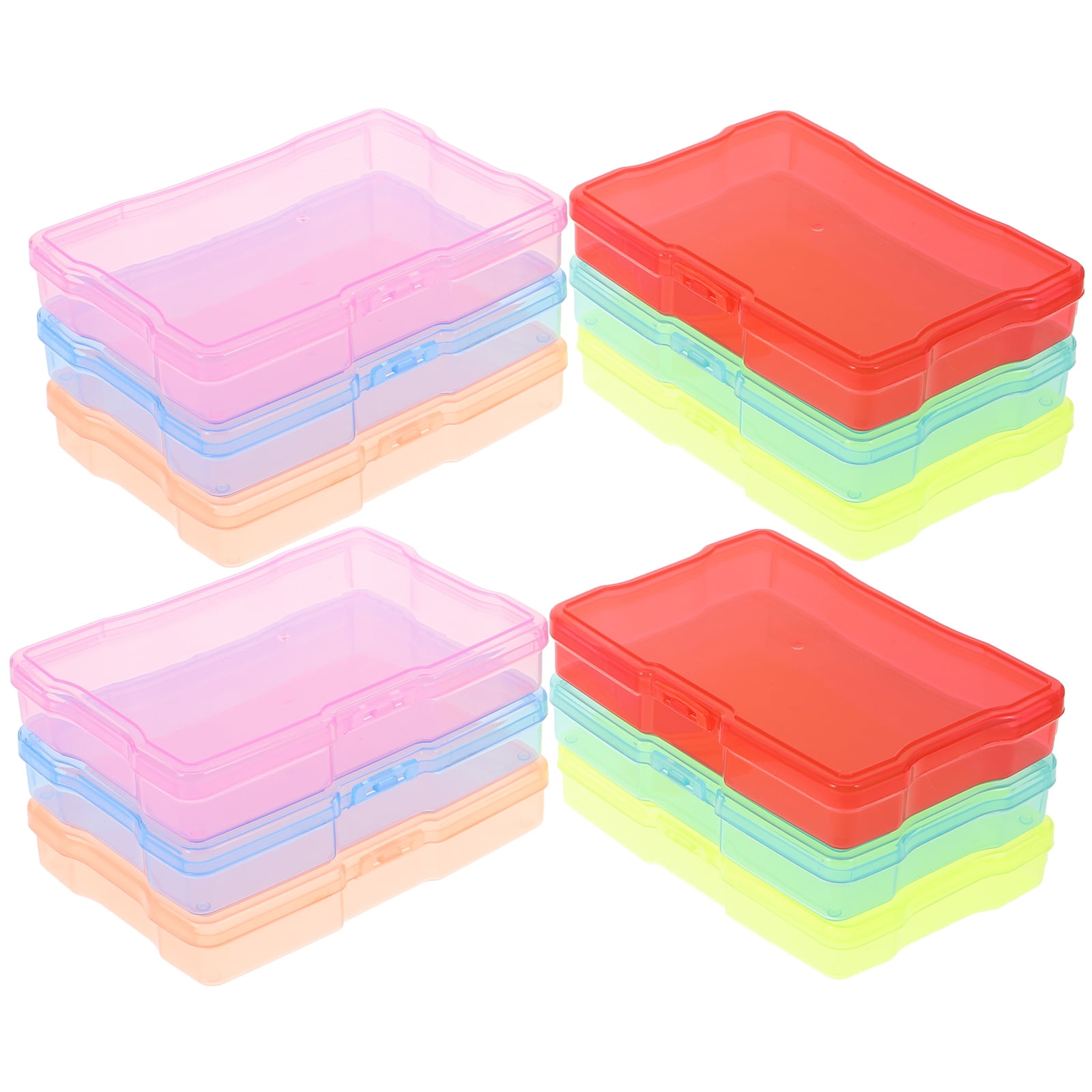 CIMAXIC 2 Sets Photo Storage Case for Multi Functional Use 6.68X4.72X1.22In