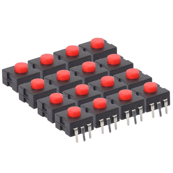 CIMAXIC 20Pack Push Button Switches Assorted Color for Electrical Components