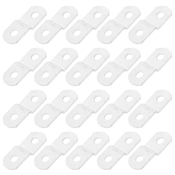 CIMAXIC 20Pcs Metal Picture Frame Hooks for Wall with Durable Offset Clip Design