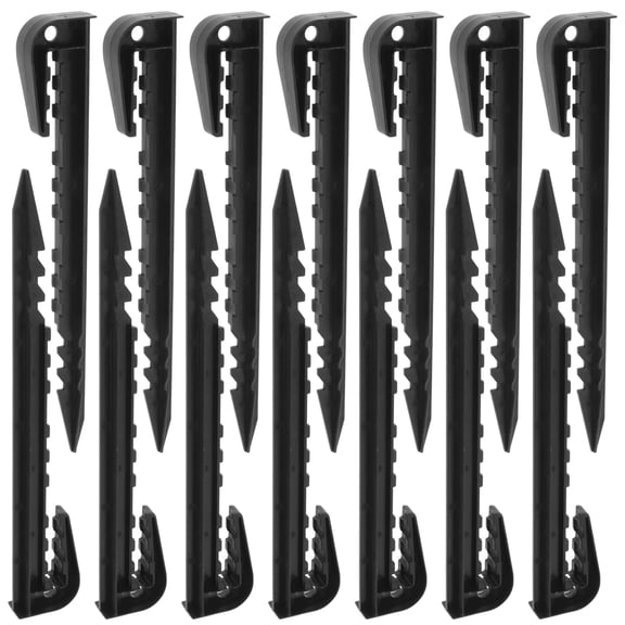 CIMAXIC 20Pcs Tent Stakes for Securing Tents and Canopy Stability in Camping 18.50X2.80X1.40CM