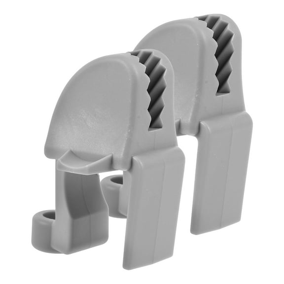 CIMAXIC Easy Install Bumper Clips Boat Bumper Hook Nylon T Rail Boat Accessories 2Pcs