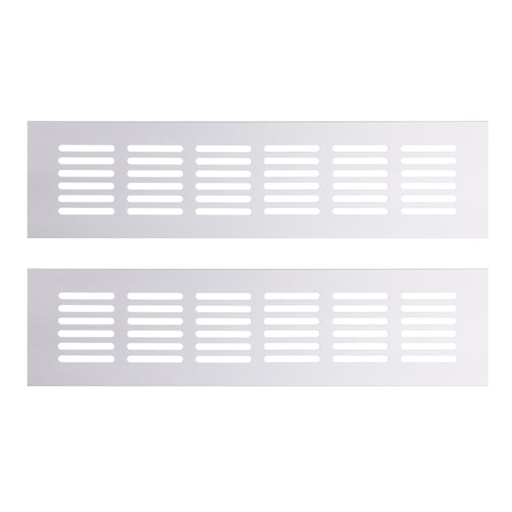 CIMAXIC Aluminum Alloy Kitchen Air Vent Cabinet Vent Grille 2Pcs