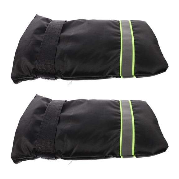 CIMAXIC Anti-frost Tap Protector Faucet Cover Black 2Pcs