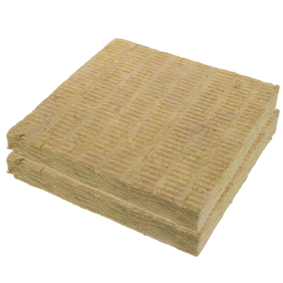 CIMAXIC 2Pcs Mineral Wool Insulation Board Fire Resistant Thermal Barrier for Wall and Home Insulation