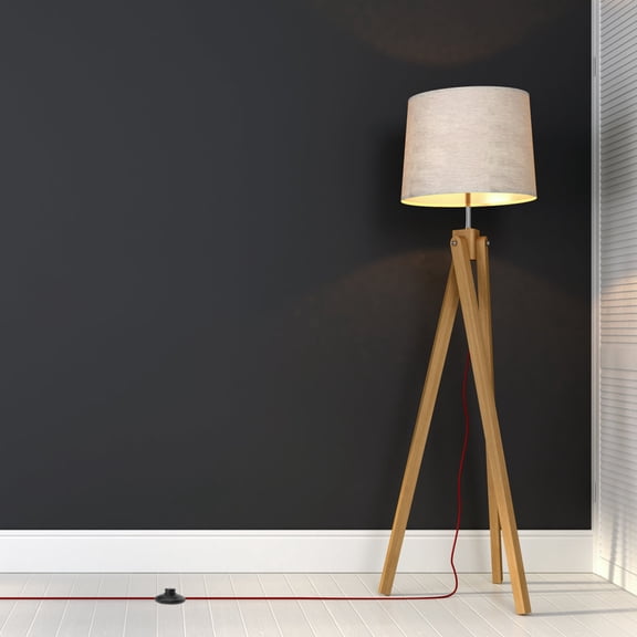 CIMAXIC Chic Black Foot Pedal Switch for Lamp, Easy Installation and Use 2Pcs