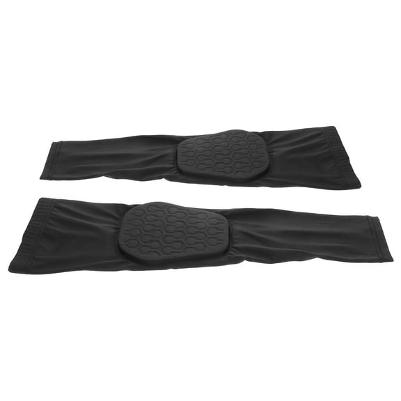 CIMAXIC 2Pcs Spandex Silicone Padded Arm Sleeve for Volleyball and Elbow Protection for Women