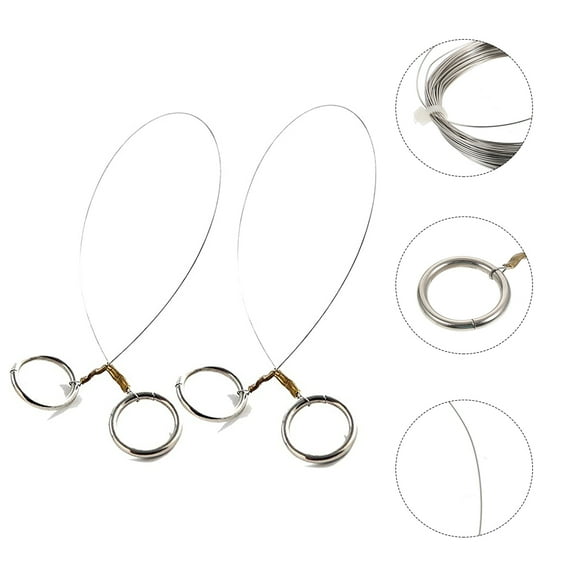 CIMAXIC Sculpting Wire for Clay Silver 2Pcs 0.3X2X12In Stainless Steel