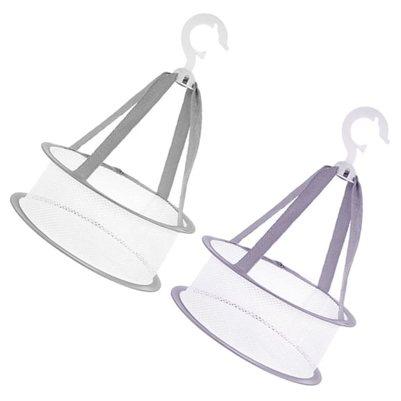 CIMAXIC Dryer Rack Drying Mesh Rack Polyester 2Pcs Folding Design Household Accessory