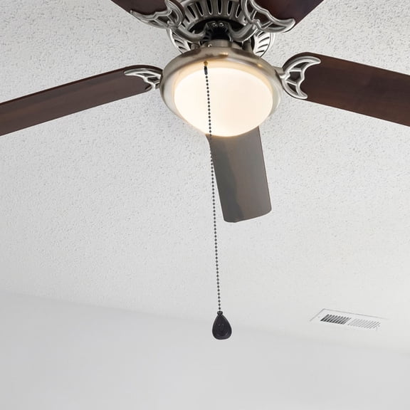 CIMAXIC 2-Pack Ceiling Fan Pull Chain Extenders with Connectors, Extension Pull Chains Pendant for Fan Decoration