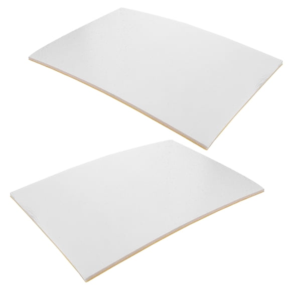 CIMAXIC 2-Pack White Foam Board Sheets - Self-Adhesive, High-Density Rectangular Crafting Boards for Detailed Architectural Model Building