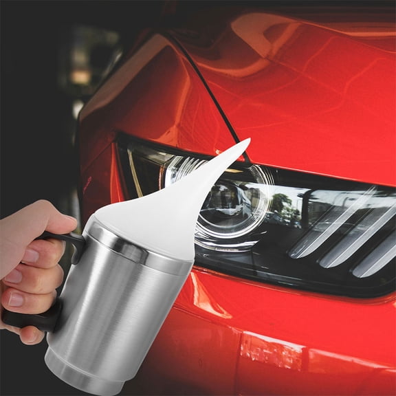 CIMAXIC 2pcs Headlight Scratch Remover Atomizing Cup Plastic Silver Car Headlights