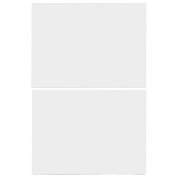 CIMAXIC 2pcs Self Adhesive Acrylic Wall Mirrors Decorative Mirrors For Living Bedroom Bathroom