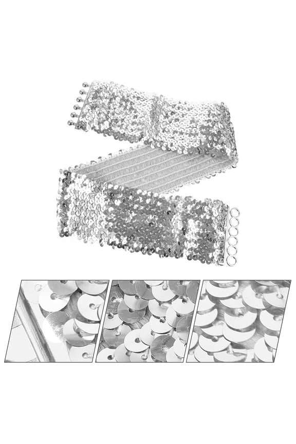 Adjustable Mermaid Sequin Belt for Parties and Evening Events