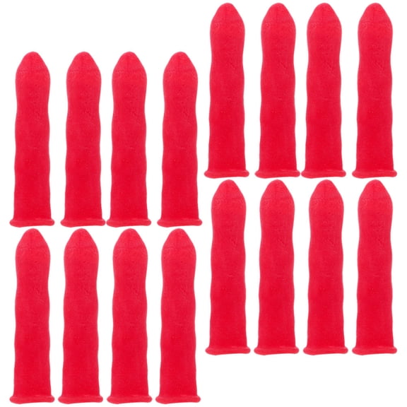 CIMAXIC 30Pcs Red Latex Caulk Cap for Sealing and Moisture Prevention