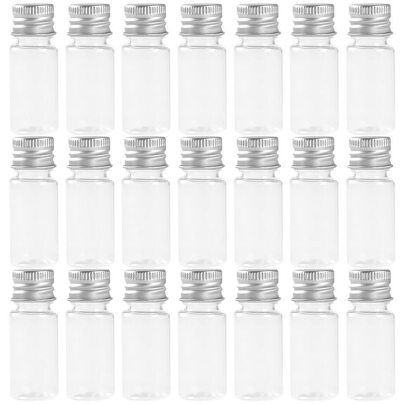 CIMAXIC Bath Salt Storage Small Plastic Tubes with Caps 36Pcs