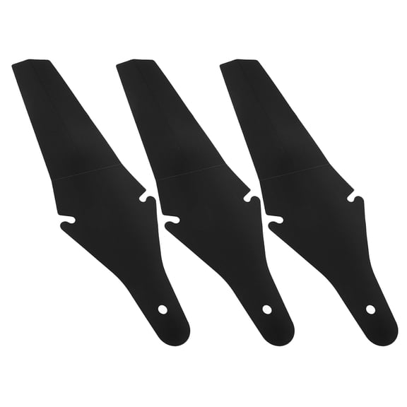 CIMAXIC 3Pcs Bicycle Mudguard Rear for Road Riding and City Cycling Mud Guard in Sleek Design 12.99X3.94X0.04In