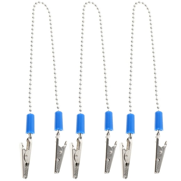 CIMAXIC 3Pcs Adults Bib Clips Zinc Alloy Assorted Colors Convenient Practical for Kitchen