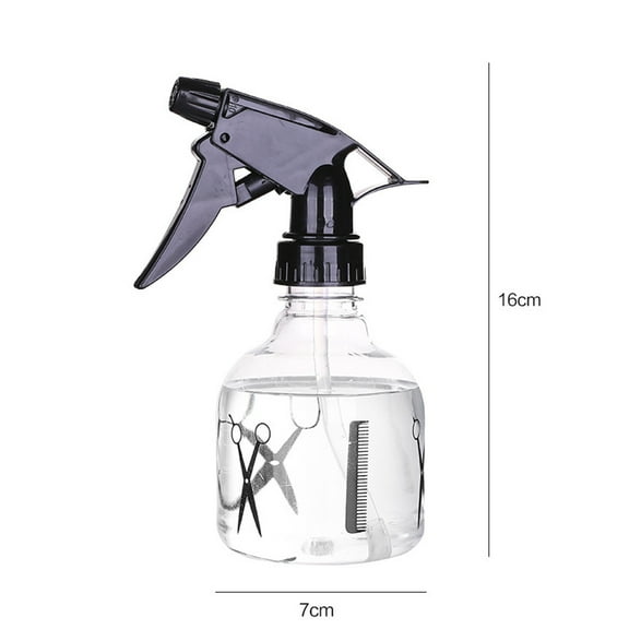 CIMAXIC 3Pcs Pump Spray Bottles Fine Mist for Travel Use for Hair Care
