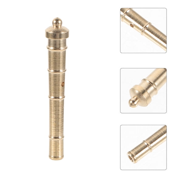 CIMAXIC 3Pcs Vintage Style Copper Tubes for Model Ship Accessories and Tabletop Decoration