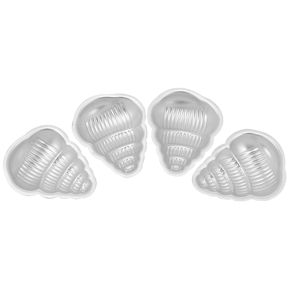 CIMAXIC 4Pcs Metal Crafting Bath Bomb Mold with Fine Workmanship for Fun Home Baking