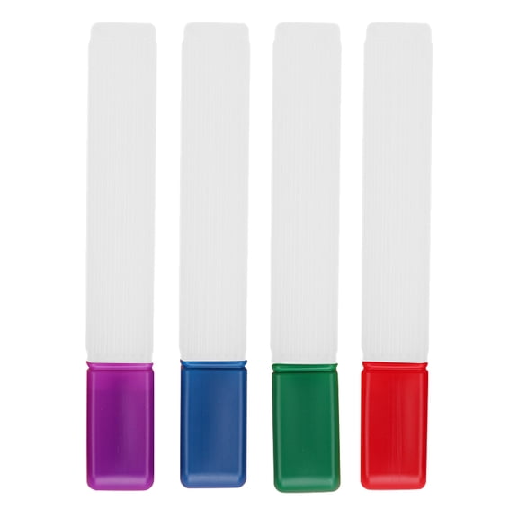 CIMAXIC 4Pcs Knitting Needle Case Assorted Color Plastic Storage Tubes for Portable Organized Knitting Needle Storage