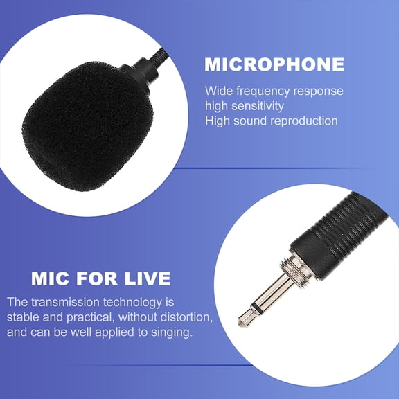 CIMAXIC 4-Pack Professional Black PC Microphones with Noise Cancelling for Live Streaming, Singing, Podcasting, and Recording