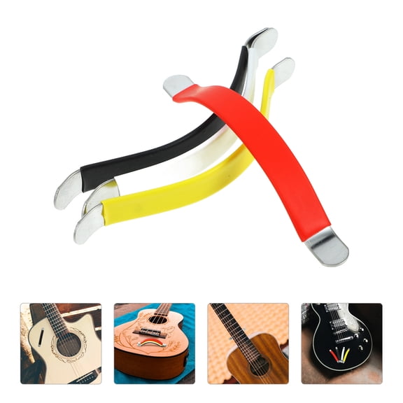 CIMAXIC 4Pcs Guitar ng Splitter Metal Luthier Tool for Repair and Fretboard Polishing Work