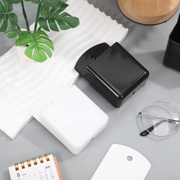 CIMAXIC 4Pcs Wall Mount Remote Holder Multi Use Organizer for Home Office TV Controllers and Pens