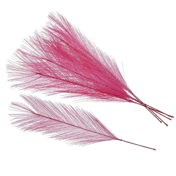 CIMAXIC 50Pcs Fake Plants Decor Imitation Phoenix-tail Ferns Cloth Flexible Design Random Color