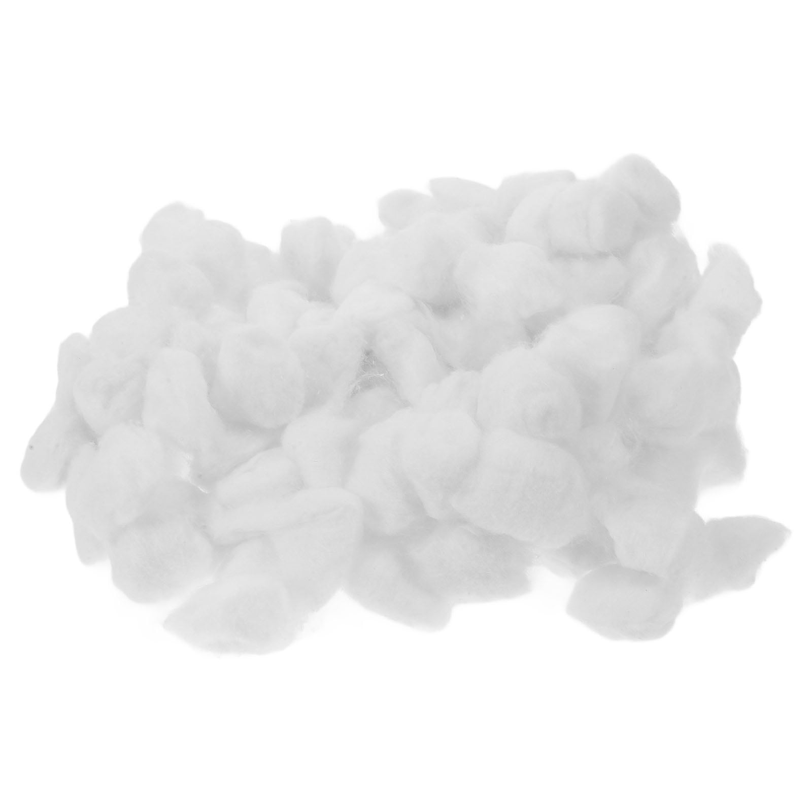 CIMAXIC 54Pcs Small Cotton Balls Soft for Daily Cleaning and Nail Polish Removal 2.0X2.0X2.0in