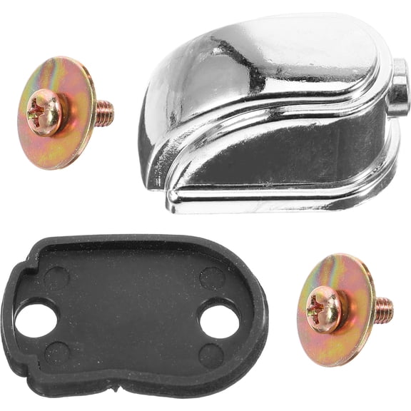 CIMAXIC 5Pcs Snare Drum Lug Connectors Black Metal Drum Hooks for Percussion Instrument Supplies