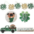 thumbnail image 1 of CIMAXIC Wooden Tiered Tray Decor St Patrick's Day Assorted Color Farmhouse Home, 1 of 8