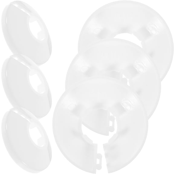 CIMAXIC 6Pcs Heat Resistant Pipe Cover for Wall Pipe 1.97x1.97x0.59in