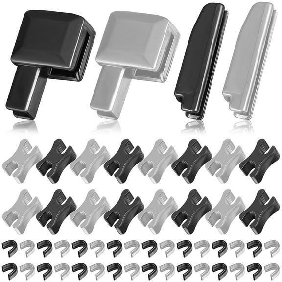 CIMAXIC 80 Pcs Zipper Repair Kit for Jacket and Backpacks Metal Material