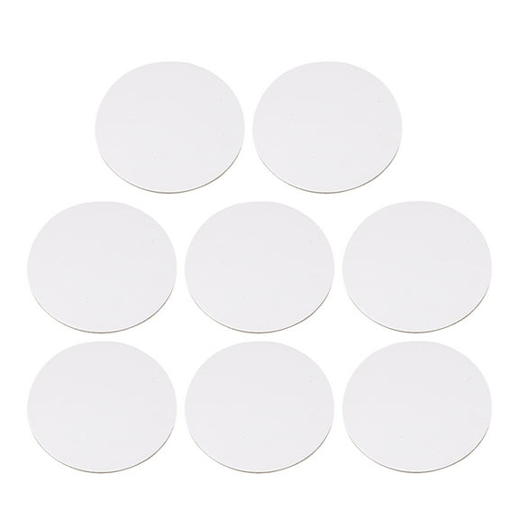 CIMAXIC Canvas for Painting Round Canvas White Cotton 8Pcs for Oil Painting