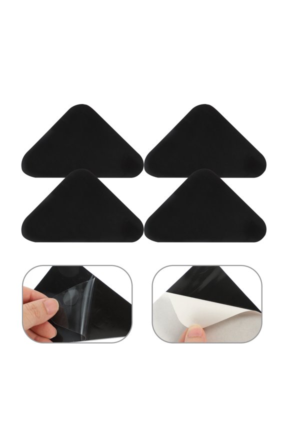 8pcs Non Slip Stickers Carpet Curling Corner Pads For Easy Application And For Home Office And Dance Mats No