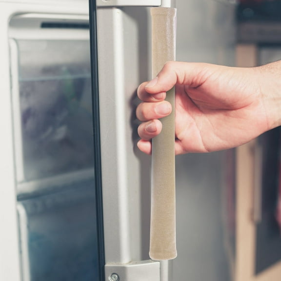 CIMAXIC Fridge Accessories Beige 1 Pair 14.93X4.72in