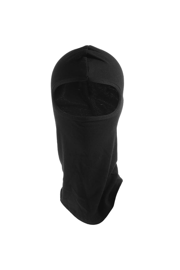 Womens Black Cotton Balaclava Windproof Hood Face for Outdoor Sports 1 Set