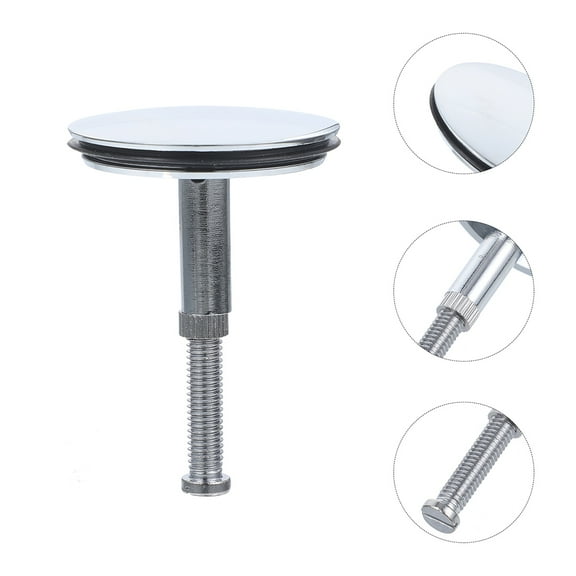 CIMAXIC Bathtub Plug for Bathtub Drain Stoppers with Copper Material 2Pcs Drainage Control
