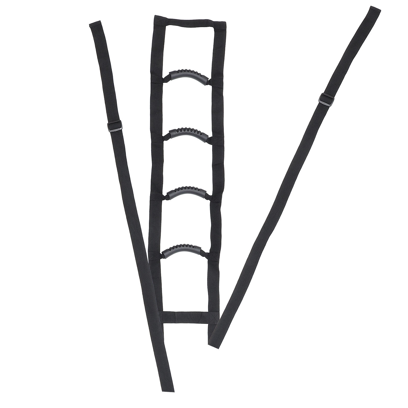 CIMAXIC Bed Ladder Device for Elderly 1Pcs 89X8.7X1In Black Webbing Home Care Mobility Assistance