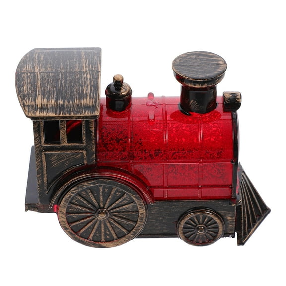 CIMAXIC Cimaxic LED Train Figures Multi Color Desktop Ornament 4.73.32in